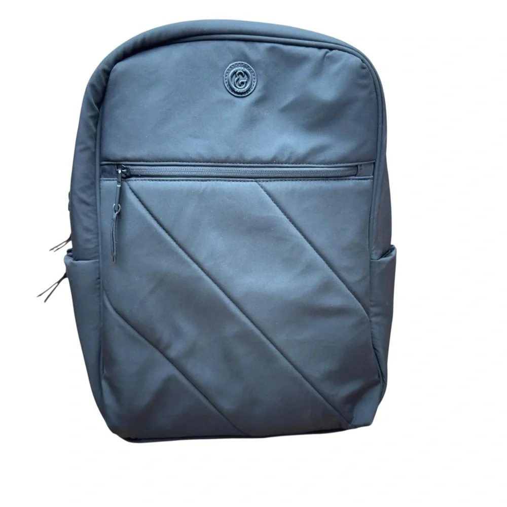 Joan & David Sleek Gray Backpack for Unisex